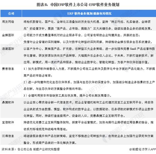 2021年ERP软件行业上市公司全方位对比 业务布局、业绩表现与未来规划全景分析